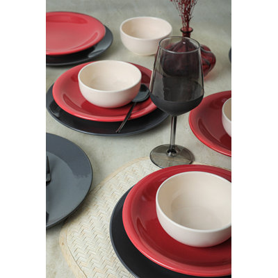Ayten Piece Dinnerware Set - Service for 6