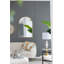 Miroir d'appoint arqué 24 "x 36" avec cadre en métal doré pour salle de bain