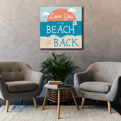 «Sea And Me 3» par Melissa Averinos, art mural sur toile