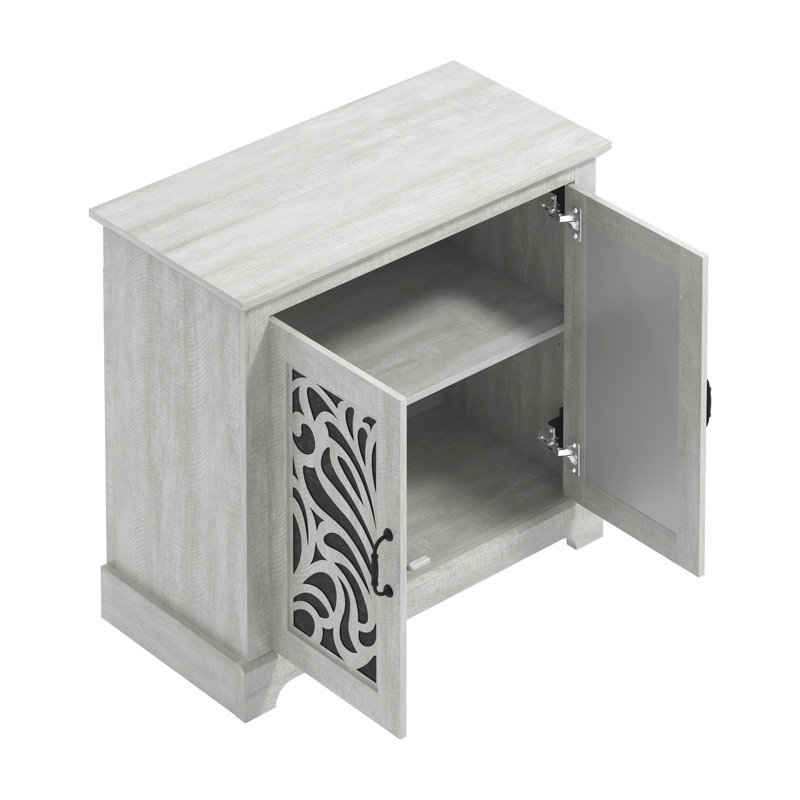Kealon 2 Door Accent Cabinet
