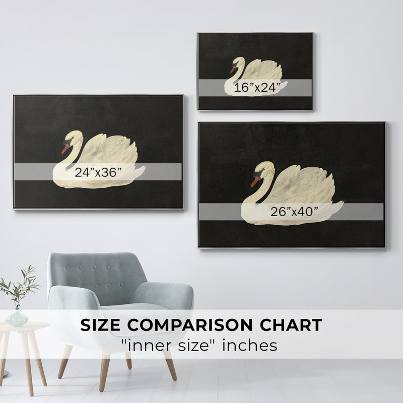 " Vintage Animal Print - XL ", 25" H x 37" W x 2" D, Silver Floater Framed Canvas