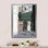 «Green Meets Brown», art mural moderne et contemporain sur toile