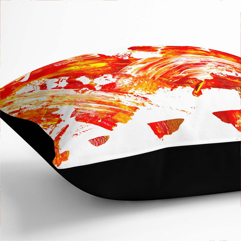 Square Throw Cushion, Black, 40 x 40 cm