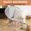 Fauteuil Papasan en coton de 29,5 po de large Runnells-949726723