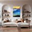 « arc-en-ciel », reproduction d’art sur toile tendue-22947334