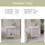 Meuble-lavabo simple autoportant 24 po avec plateau en céramique intégré-94109196-94109197
