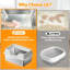 Polyethylene Plastic Litter Box Enclosure-810333526-810333521