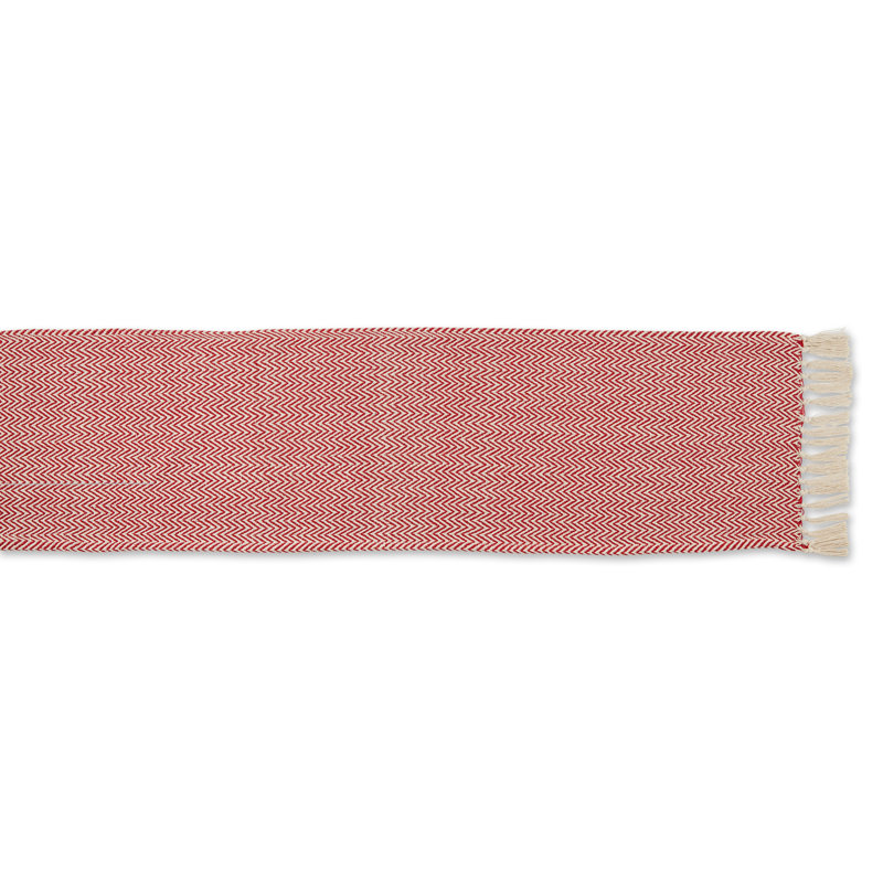 Desta Solid Table Runner,  72'' x 15'' , Tango Red