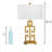 Ensemble de lampes de table de 29 po Gravenhurst-102741153