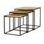 Ensemble de 3 tables gigognes