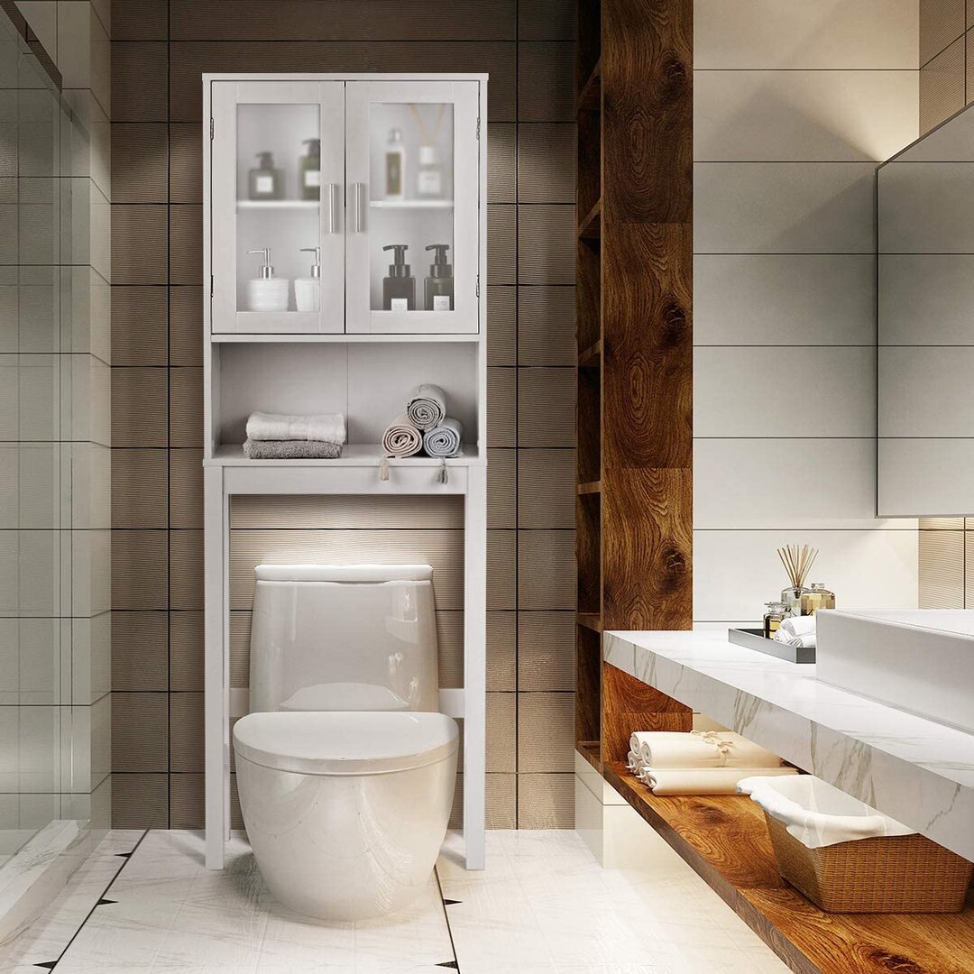 Belfry Bathroom Toilettenschrank, Badezimmerregal,Waschmaschinenschrank Badschrank