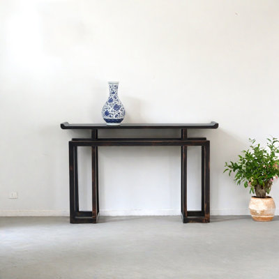 Retro Minimalist Console Table
