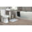 Monarrez Nylon Bath Rug with Non-Slip Backing-510606229-510606232