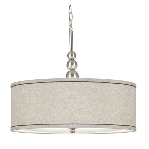 Winston Porter Bronsyn 3 - Light Dimmable Drum Chandelier & Reviews ...