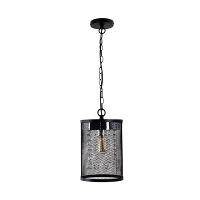 Vinton 1 - Light Black Single Pendant