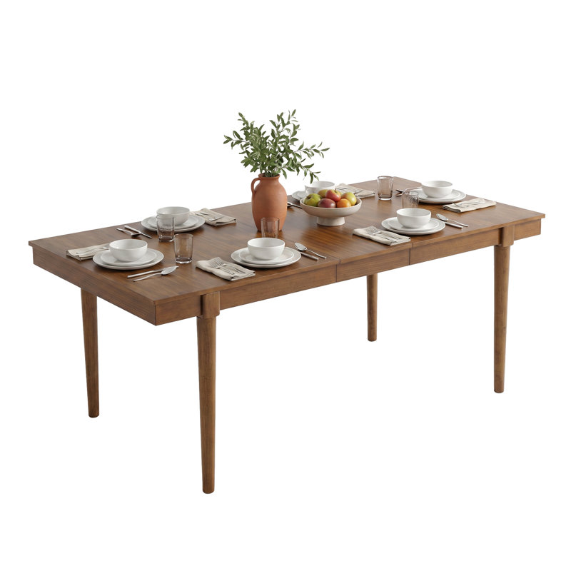 Leangela Solid Wood Base Dining Table