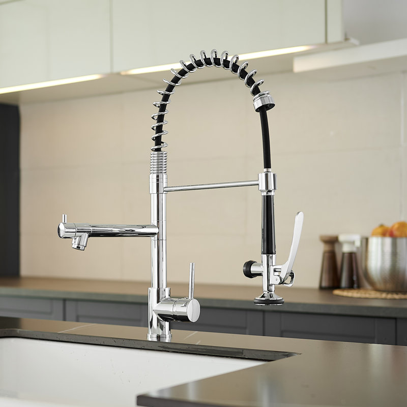 Robinet de cuisine à poignée simple, Placage par galvanoplastie
