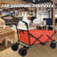 Chariot de jardin utilitaire pliable couleur pliable