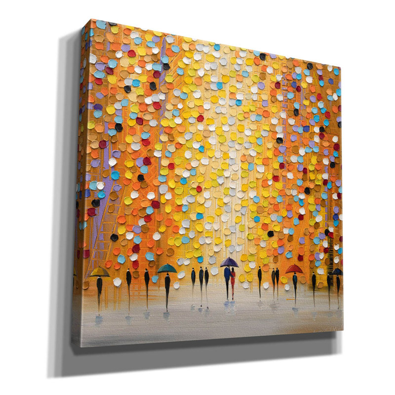 Emontae sur impression sur toile, H 37 po x l 37 po x P 1,5 po