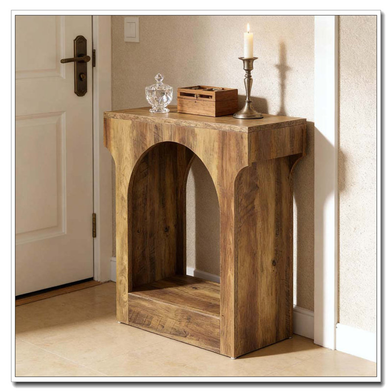 Arched Design End Table
