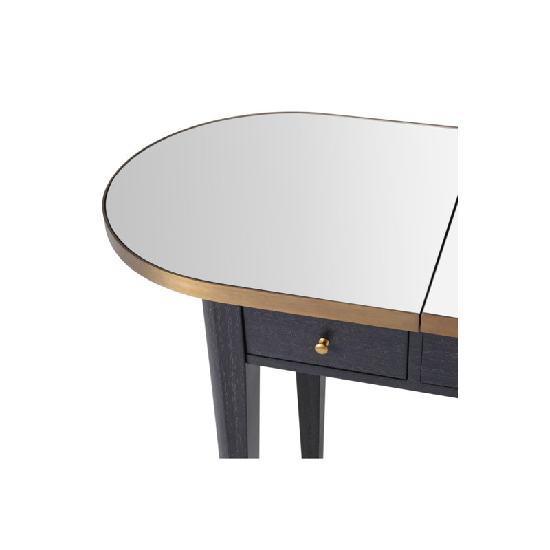 Toulouse 50'' W Glass Console Table