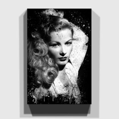 Veronica Lake - Wrapped Canvas