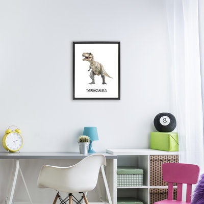 Faites connaissance avec le cadre flottant Tyrannosaurus, design par Christine Simpson Art