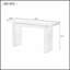 Console en placage de frêne de conception unique, de style simple et moderne, avec un plateau de table astucieux, convenant à un vestibule, un couloir, un salon, un vestibule-229486399
