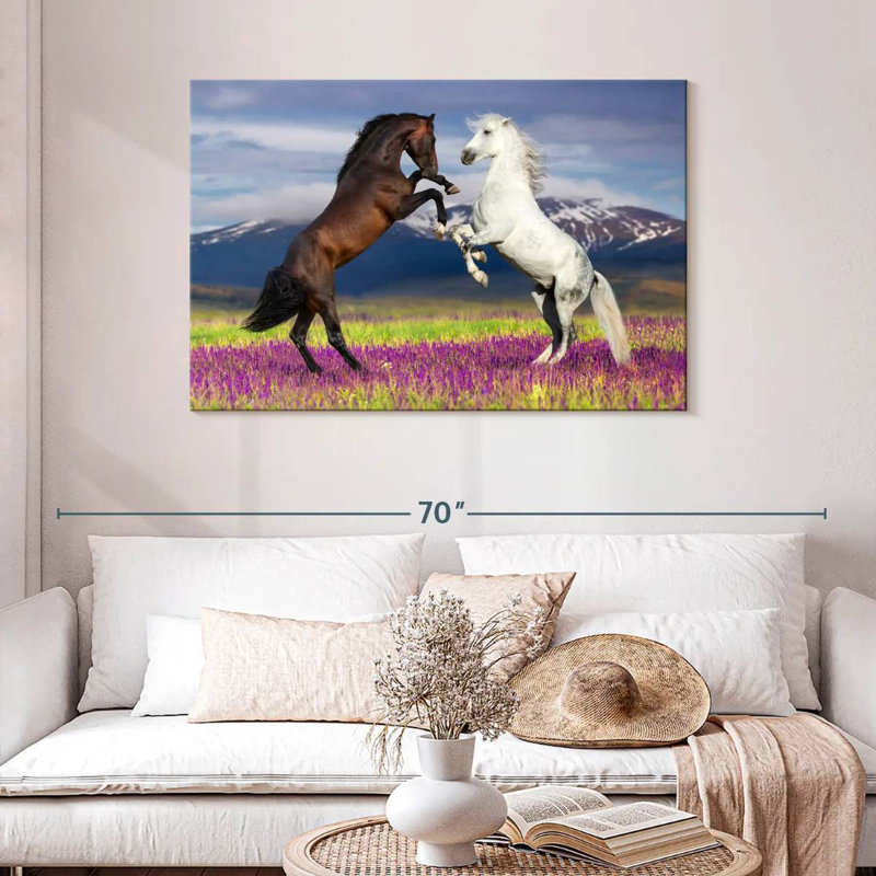 Chevaux ludiques Brampt, H 30 po x l 45 po