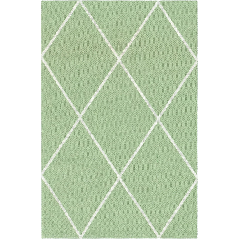 California Cotton Abstract Indoor Rug, Rectangle 2'2" x 3'