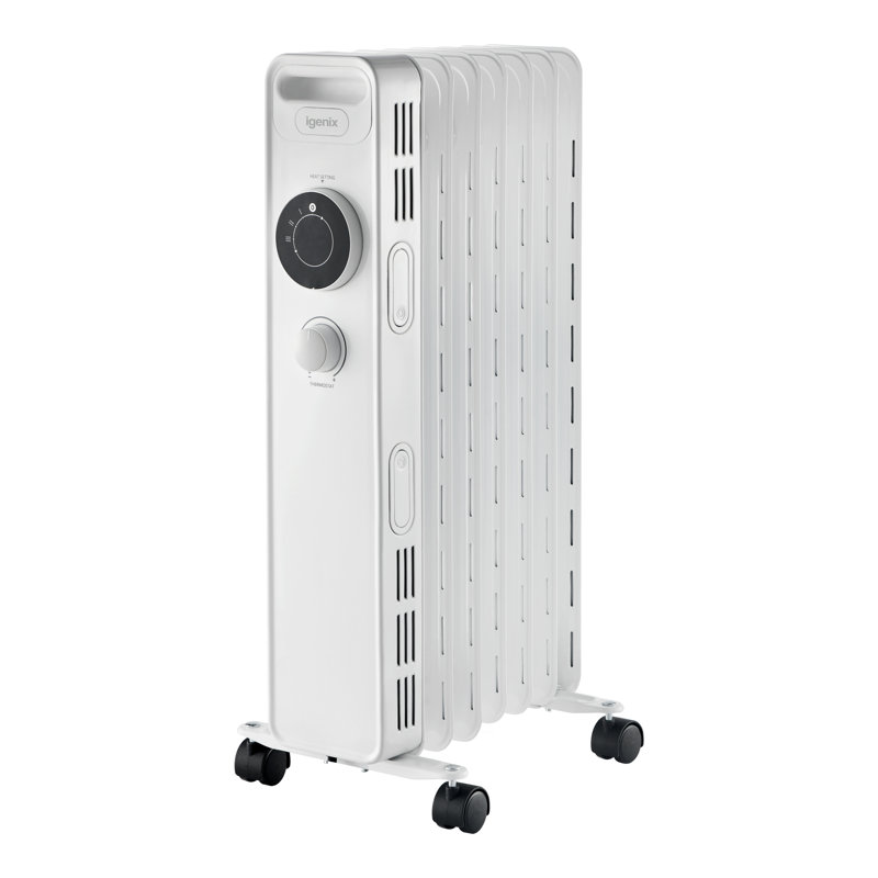 Igenix 1500W Oil filled Radiator White