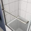Porte de douche de baignoire, porte coulissante, porte en verre trempé