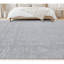 Tapis noué à la main gris argenté-70081711