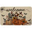 Ghosts Boo Pumpkin Welcome Halloween Doormat, Low-Profile Switch Rug Door Home Decor Mat Floor Mat For Indoor Outdoor 17X29 Inch