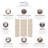 SaraMar 36 W 36 D 96 H Glue Up Solid Surface Wall-42040192