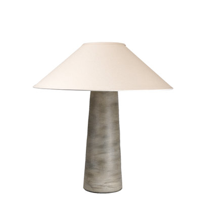 Hemlock Hydrocal Table Lamp