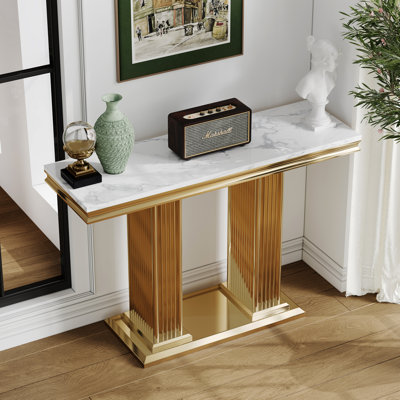 Doner 46.85'' Unfinished Console Table