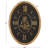 Effi Roman 4 Number Gear Clock