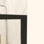 48 po X P 76 po Porte de douche à cadre coulissant H au fini noir mat-119947168