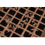 Tapis géométrique noir / brun en laine noué à la main 8 pi 10 po x 11 pi 10 po Geometric