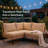 4 - Person Premium Patio Wicker Sectional Seating Group With Cushions
