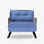 Blue Polyester selected
