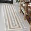 Tapis d'intérieur / extérieur bleu marine / crème Argo Classic-1913221663
