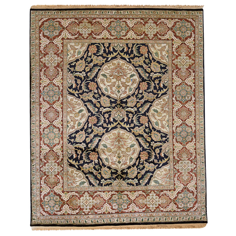 One-of-a-Kind 8'0" X 10'2" Hand Knotted Area Rug