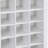 Stylish 30-Cubby Shoe Storage Cabinet – Modern Entryway Organizer with Versatile Use for Hallway, Bedroom & Living Room-1458890313
