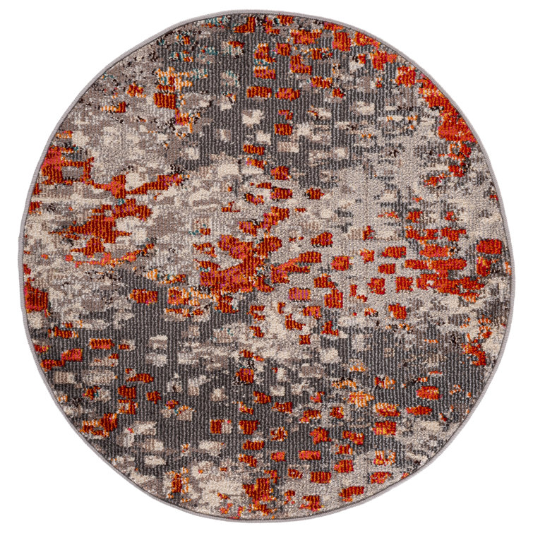 Poche Performance Abstract Rug