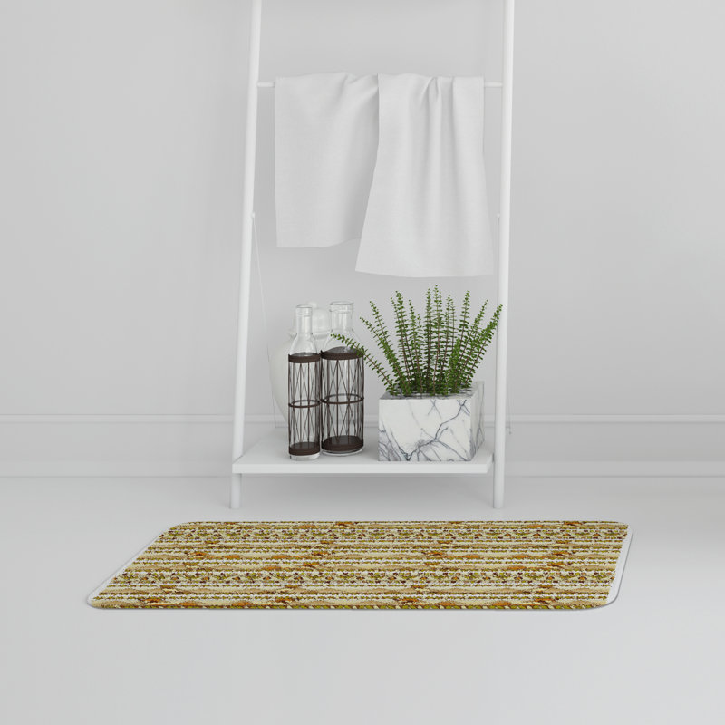 Seidenberg Non-Slip Bath Rug, Golden Sphinx Dynasty