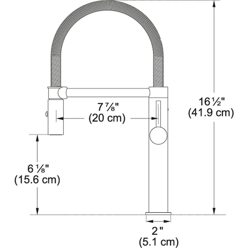 Pescara FFPD4450 Stainless Steel Pull Down