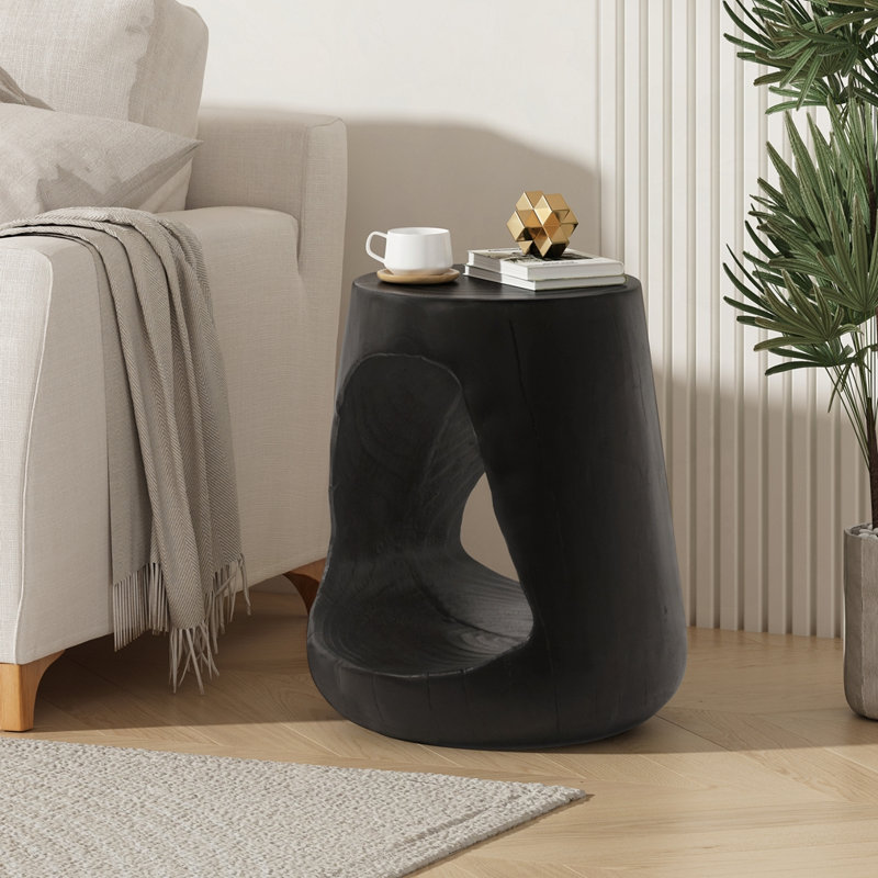 Table d'appoint MGO, Noir