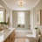 Alderman 3-Light Glam Semi Flush Mount Ceiling Light